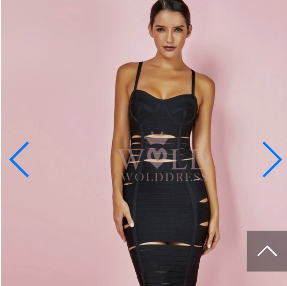 Strappy bandage dress size S